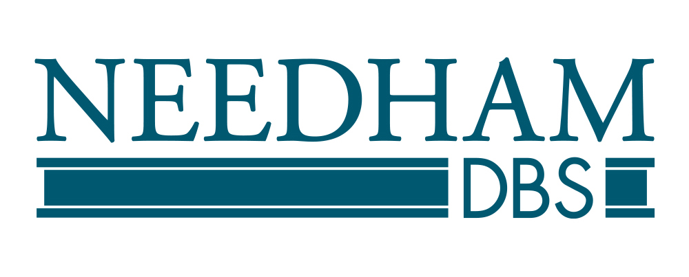 Needham DBS logo and identity design by The Common Sense Creative