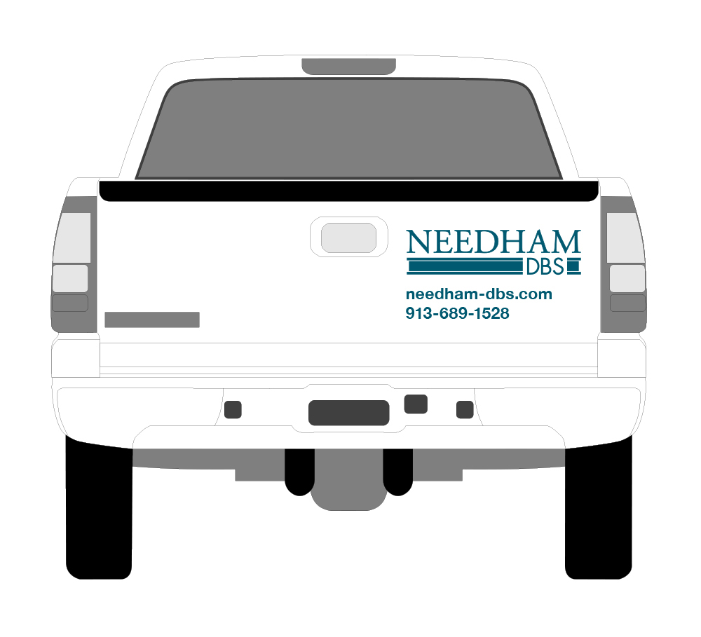 Needham DBS vehicle signage design by The Common Sense Creative
